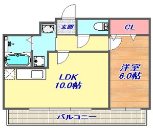 ロイヤル六甲駅前の物件間取画像